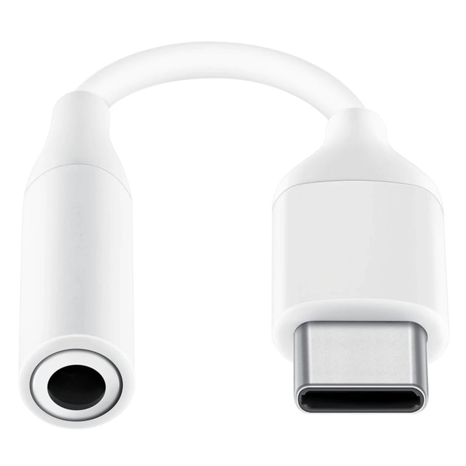 Adapter Samsung EE-UC10JUWEGUS przełączka przejściówka Audio USB-C do JACK 3,5MM Oryginalny Biały