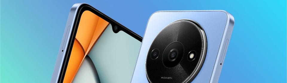 Telefon Xiaomi Redmi A3 3/64GB błekitny