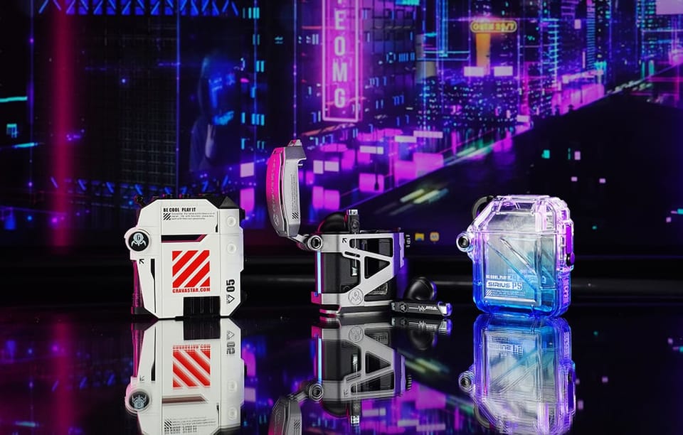 Słuchawki bezprzewodowe Gravastar Sirius P5 TWS (białe)
