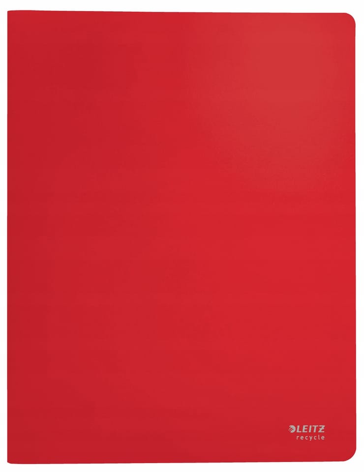 Album ofertowy Recycle 40 koszulek A4 PP czerwony 46770025 LEITZ