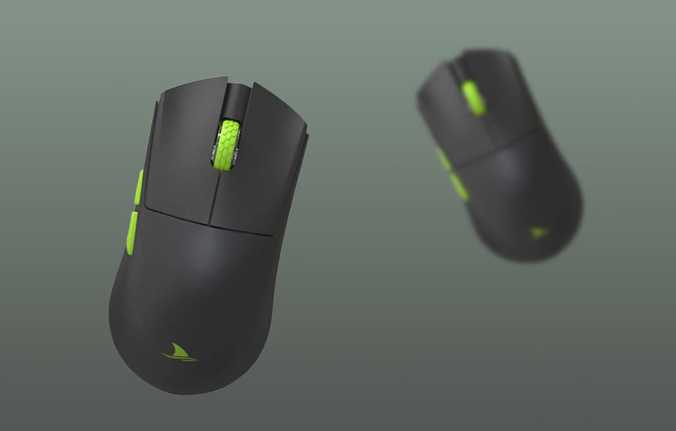 Bezprzewodowa mysz gamingowa Darmoshark M3s PRO (czarny)
