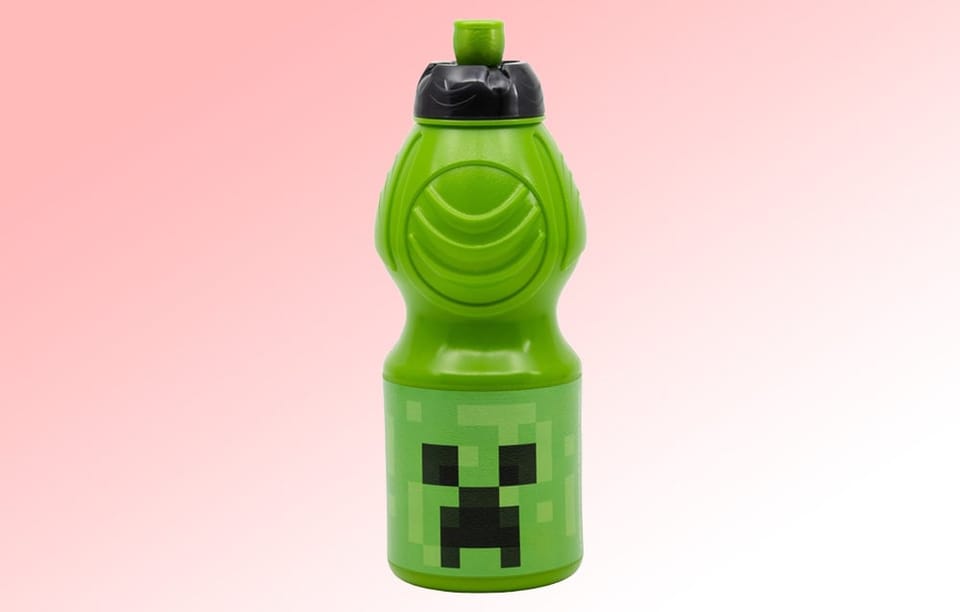 Sportowa butelka / Bidon STOR 40432 400 ml Minecraft (zielona)