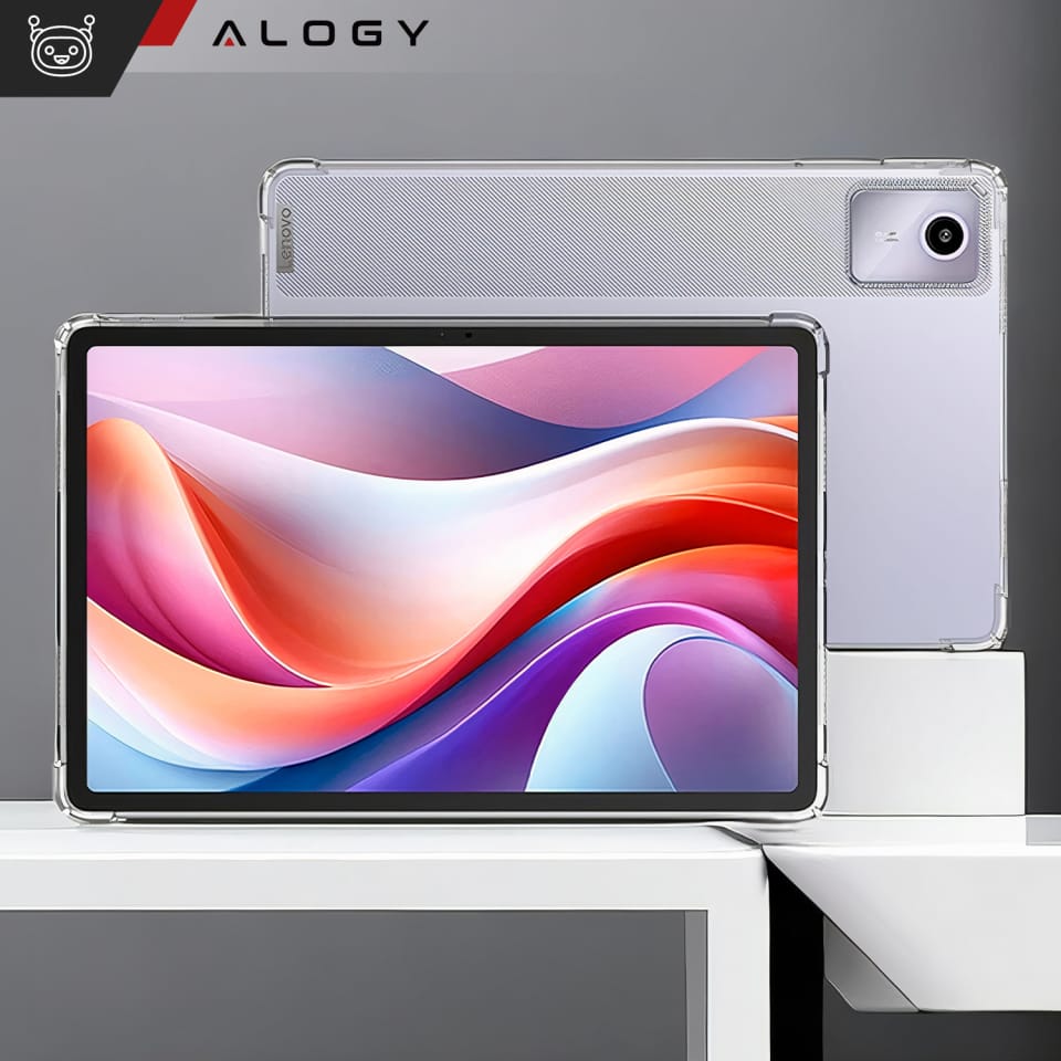 Etui Alogy Shockproof do Lenovo Tab K11 K11E 11” M11 10.95" TB330FU / TB330XU / TB331FC obudowa pokrowiec Przezroczysty