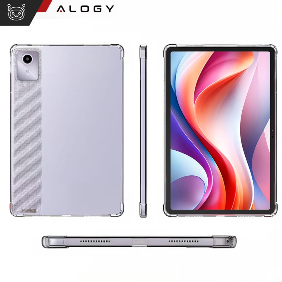 Etui Alogy Shockproof do Lenovo Tab M11 10.95" TB330FU / TB330XU / TB331FC obudowa pokrowiec Przezroczysty