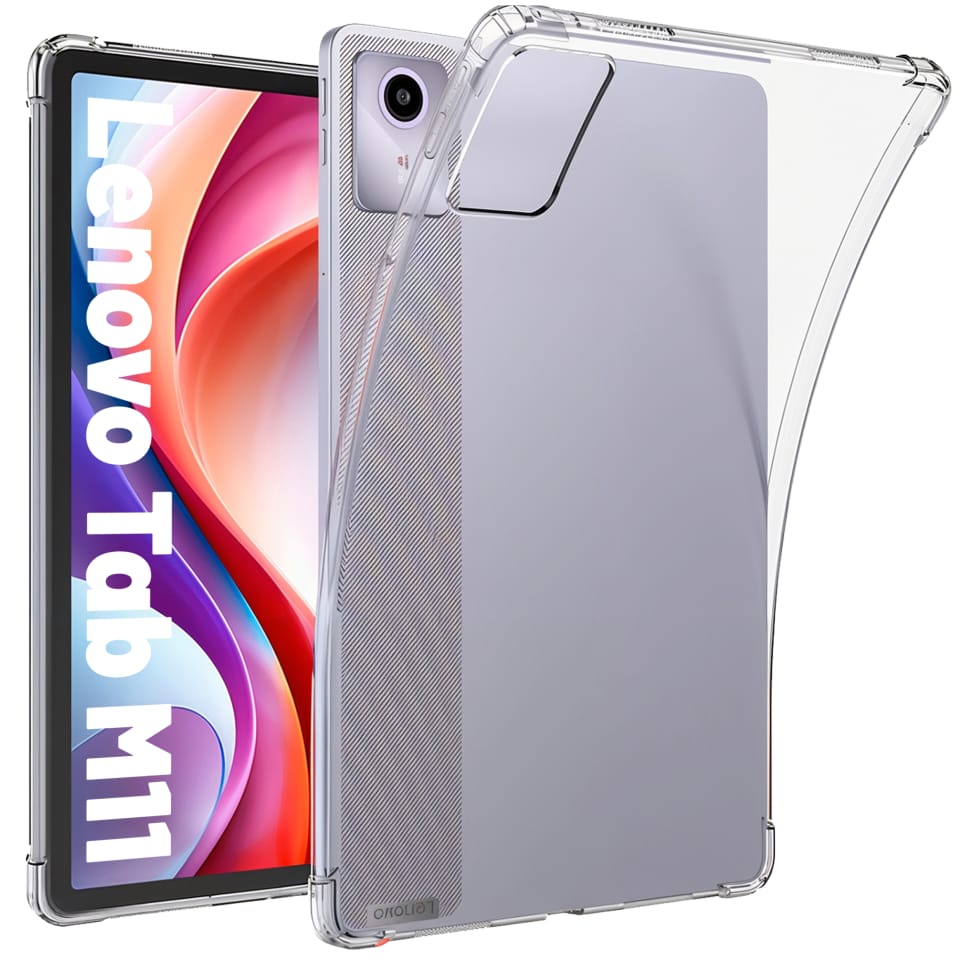 Etui Alogy Shockproof do Lenovo Tab K11 K11E 11” M11 10.95" TB330FU / TB330XU / TB331FC obudowa pokrowiec Przezroczysty