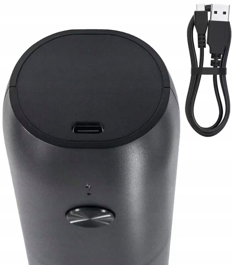 Elektryczny Młynek Do Pieprzu Soli Przypraw Akku Ładowanie USB Zestaw 2 Szt