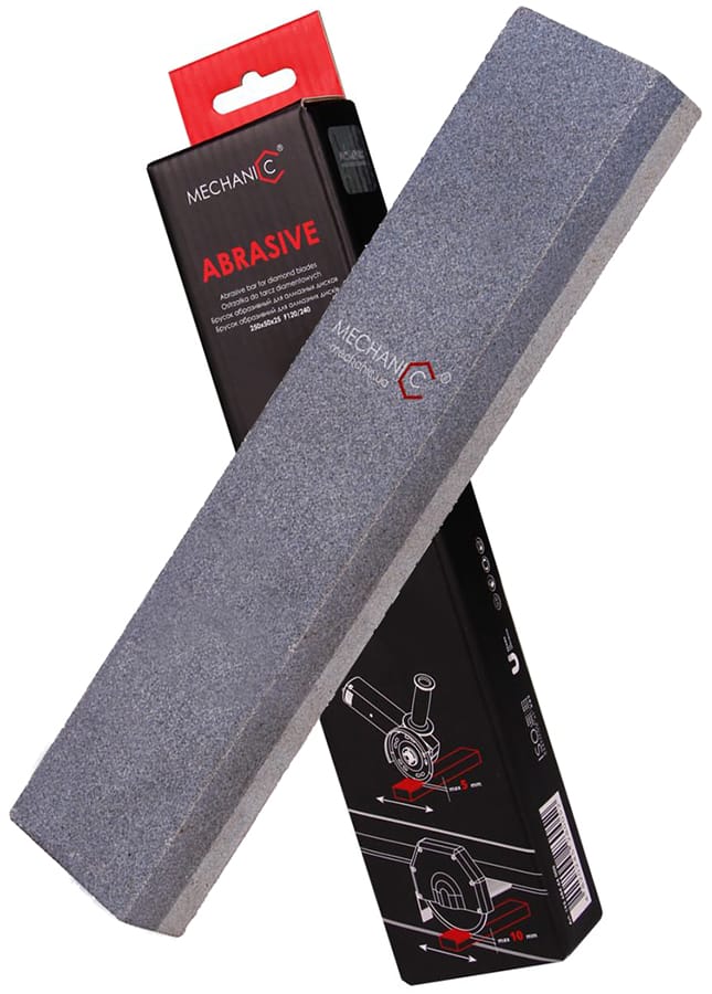 Pręt ścierny do tarcz diamentowych Abrasive 250x50x25 F120/240