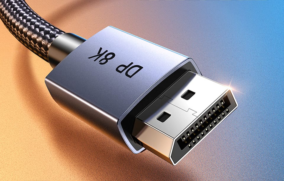 Kabel DisplayPort 1.4 Ugreen DP120, 8K 60Hz, 32.4Gbps, 1m (czarny)