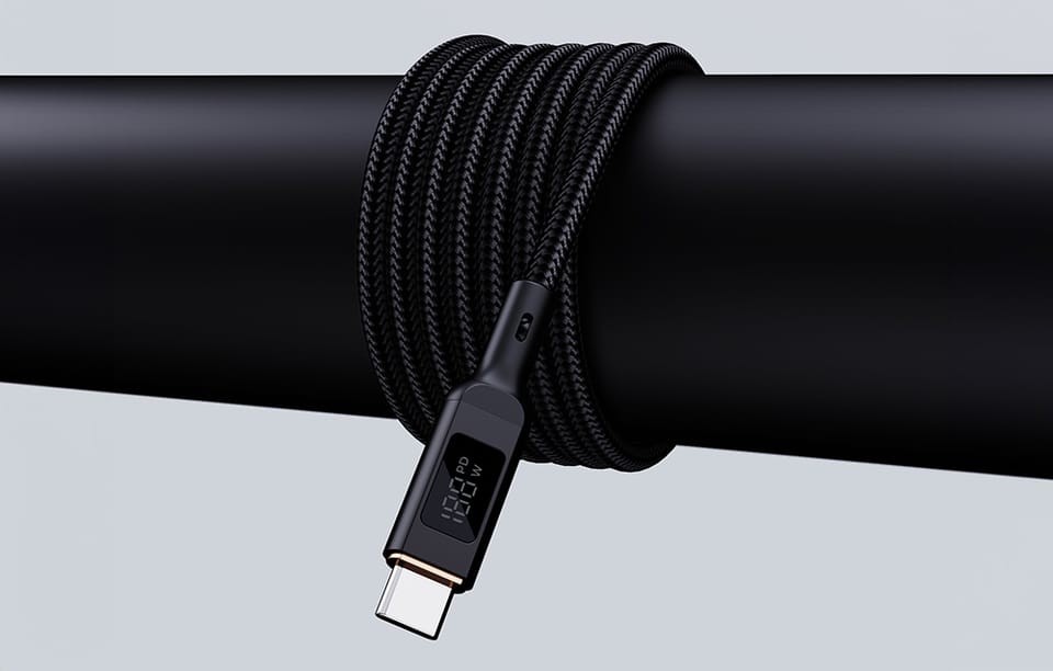 Kabel USB-C do USB-C Aukey CB-MCC102, 100W, 1.8m (czarny)