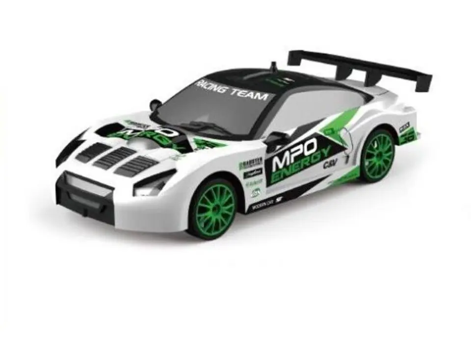 Drift Car, Auto RC Drift 1:24 2.4GHz 4WD WHITE