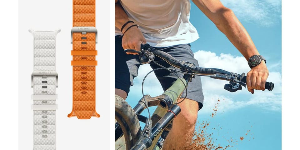 Pasek PeakForm Band Samsung ET-SBL70MOEGEU do Watch Ultra pomarańczowy/orange