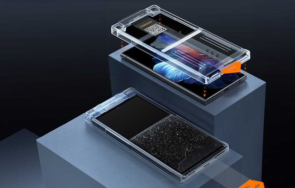 Szkło hartowane dla Samsung S24 Torras Install Master