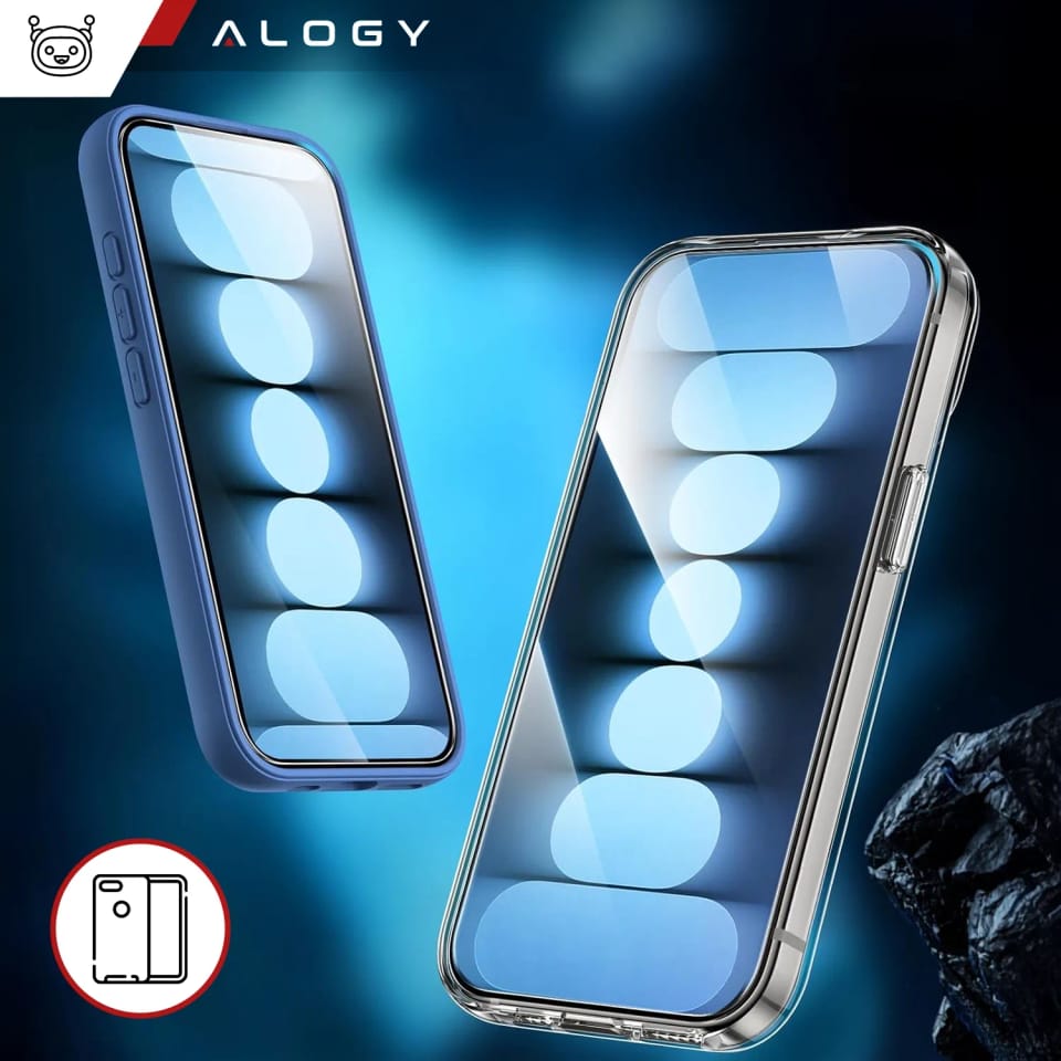 Szkło hybrydowe do Realme 12 PRO / Realme 12 PRO+ PLUS 5G na ekran Alogy Flexi Glass 9H Case Friendly płaskie na ekran