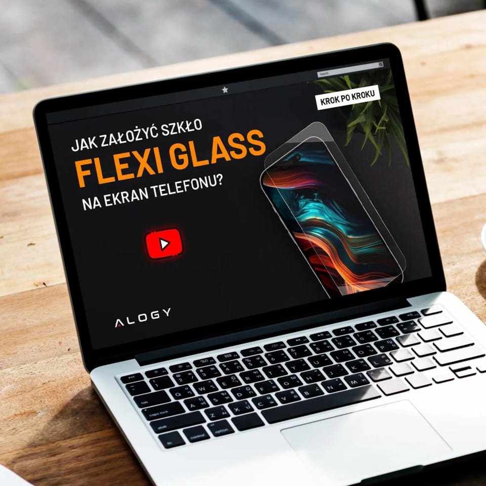 Szkło hybrydowe do Xiaomi Poco X6 Pro na ekran Alogy Flexi Glass 9H Case Friendly płaskie na ekran