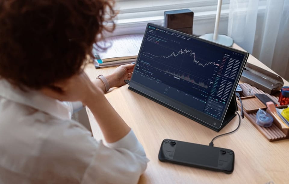 Przenośny monitor dotykowy Uperfect USteam G16 15,6" 1920x1080 120Hz