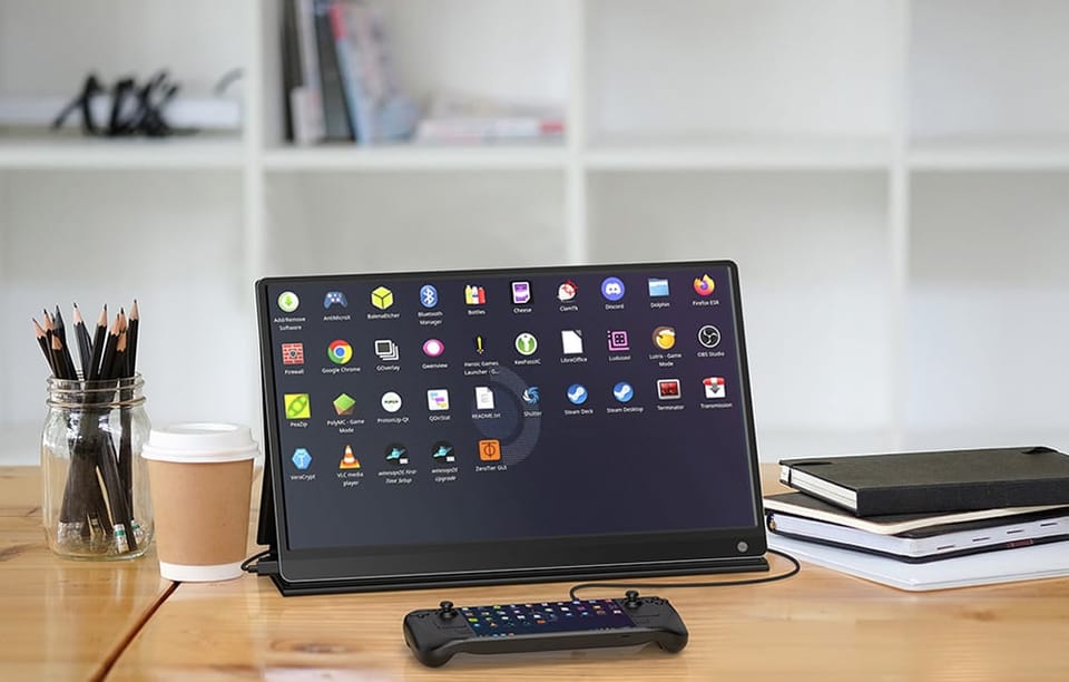 Przenośny monitor dotykowy Uperfect USteam G16 15,6" 1920x1080 120Hz