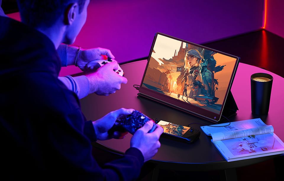 Przenośny monitor dotykowy Uperfect USteam G16 15,6" 1920x1080 120Hz