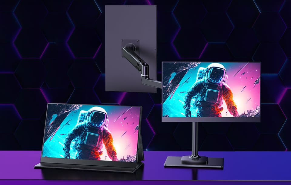 Przenośny monitor Uperfect UGame K7 17,3" 2560x1440 144Hz