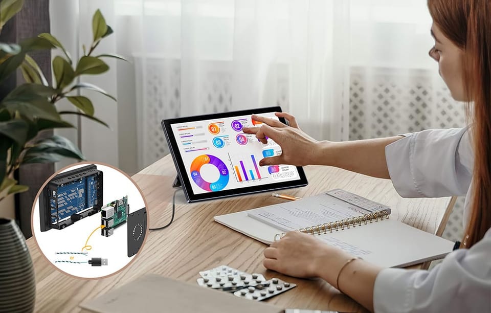 Przenośny monitor dotykowy  Uperfect UPi B7 10,1" 1920x1200 60Hz