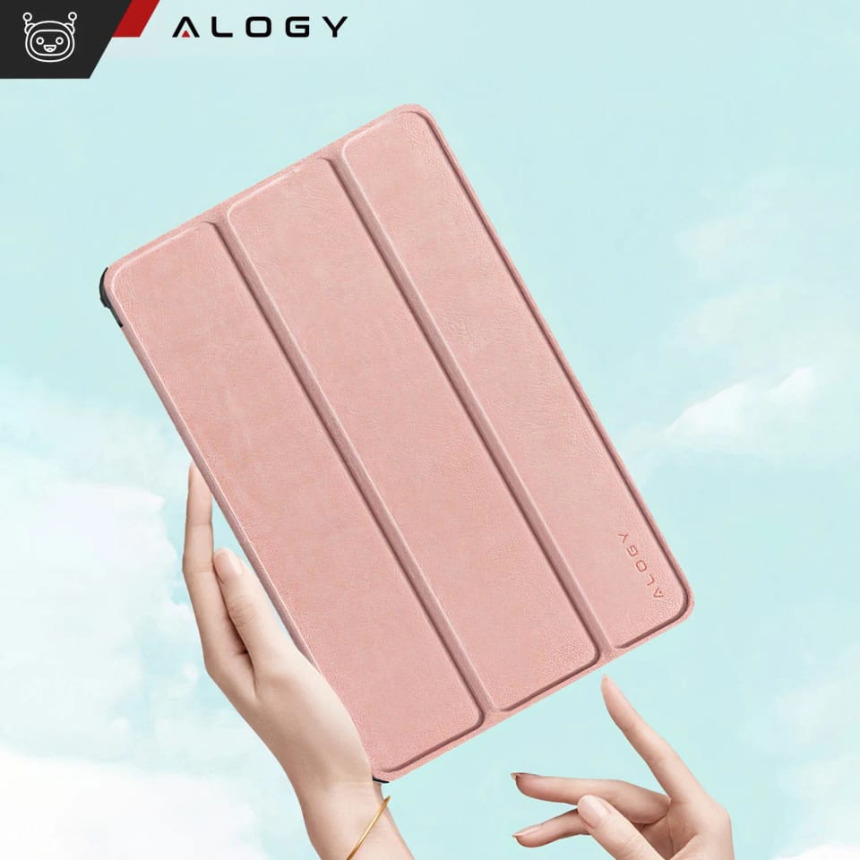 Etui do T-Mobile T Tablet 5G 10.36" obudowa na tablet Alogy Book Cover Case Rose Gold