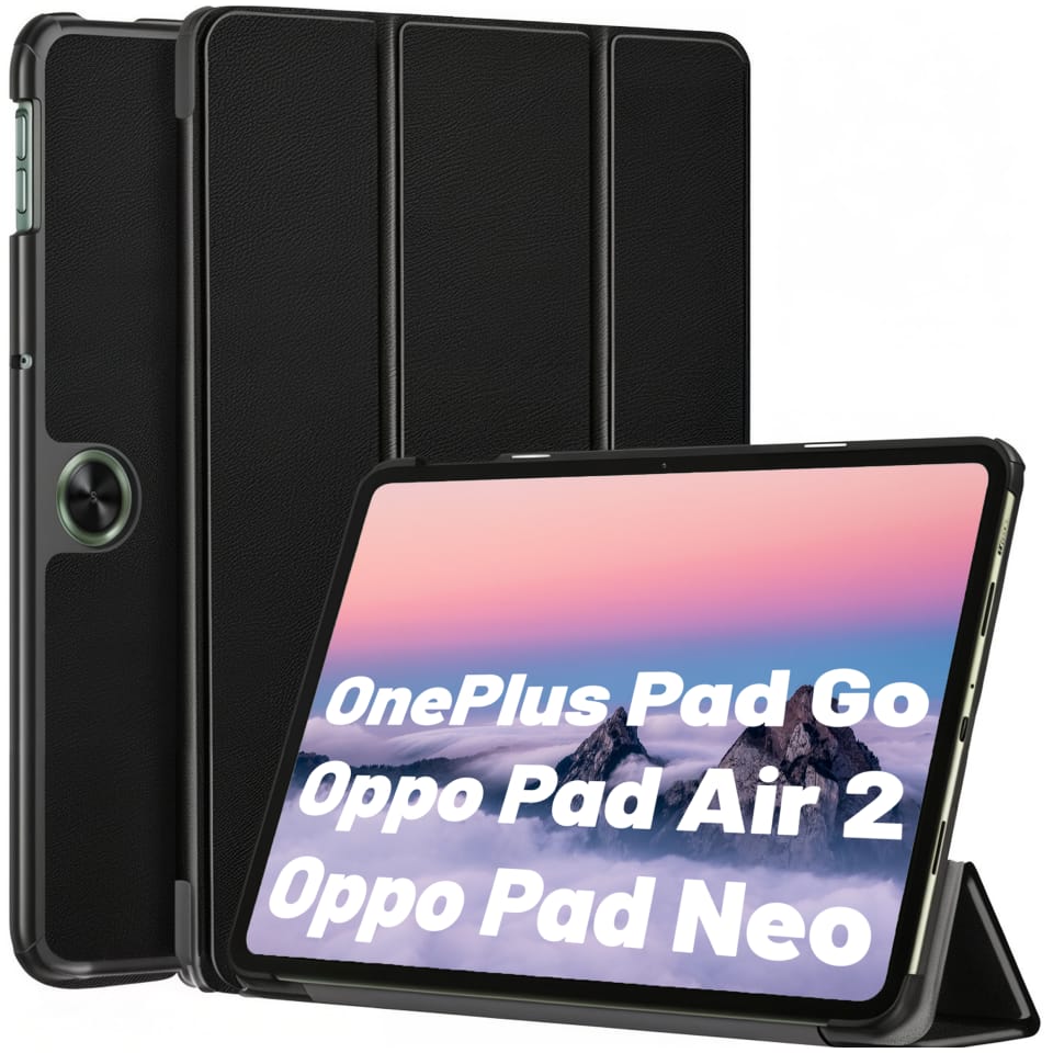 Etui do OnePlus Pad Go/Oppo Pad Air 2/Oppo Pad Neo 11.4" obudowa na tablet Case Alogy Book Czarny