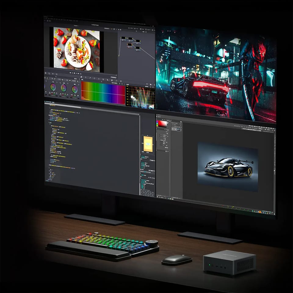 4 monitory w jakości 4K