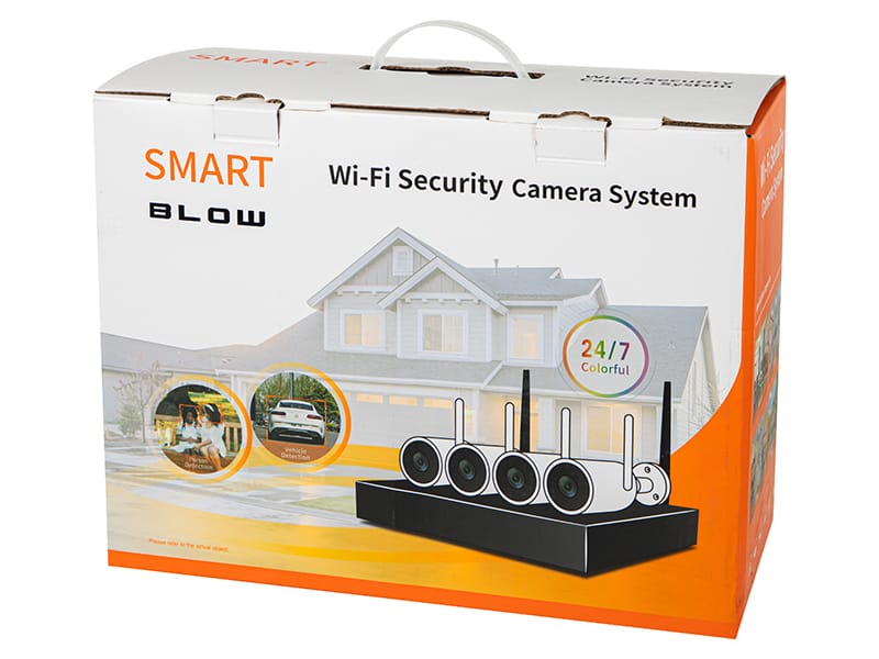 Zestaw monitoringu WiFi Blow 4x5MP z dyskiem 1TB  BL-W5BP4