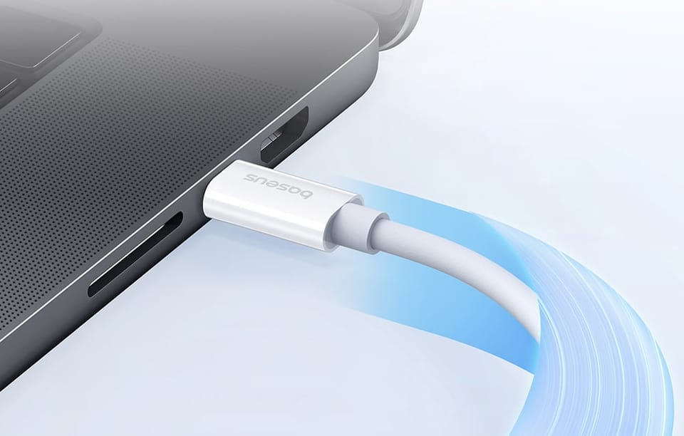 Kabel USB-C do USB-C Baseus Superior 2 240W. 1,8m (biały)