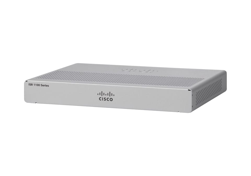 ISR 1101 4 PORTS GE ETHERNET/WAN ROUTER IN | Wasserman.eu