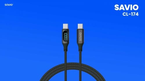 Kabel USB SAVIO USB typ C 1