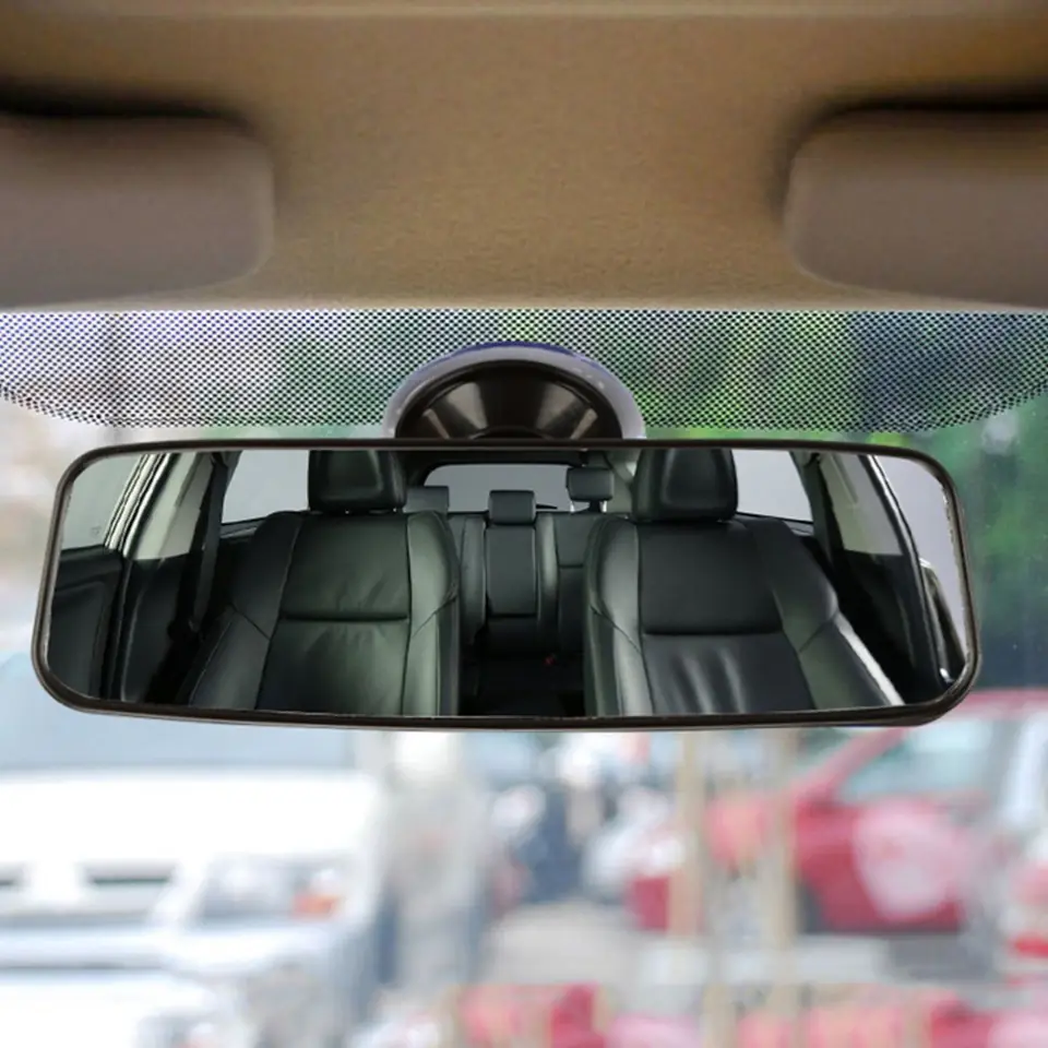 Wide-angle rear-view mirror for suction cup 20cm