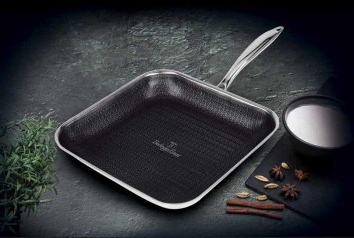 Berlinger Haus Silver Jewelry Collection Ovenschotel met deksel, 18 cm, Silver Jewellery Collection BH/6290 roestvrij staal 18/8