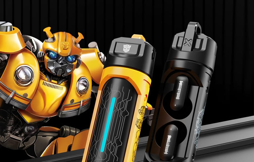 Słuchawki TWS Transformers TF-T11 (żółte)