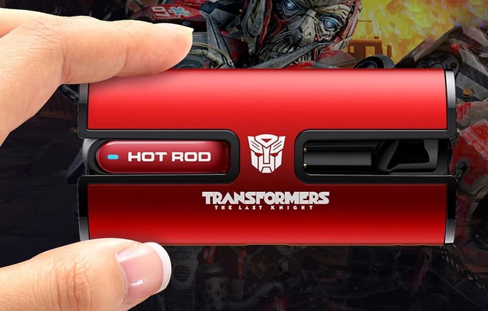 Słuchawki TWS Transformers TF-T02 (czerwone)