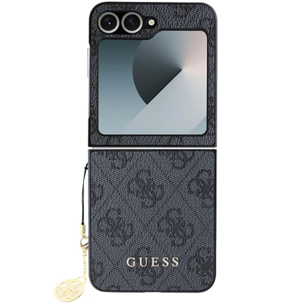 Guess GUHCZF6GF4GGR Z Flip6 F741 czarny/black 4G Charm