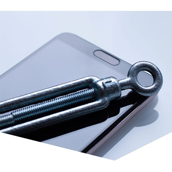 3MK FlexibleGlass Max iPhone 16 Pro 6.3" czarny/black, Szkło Hybrydowe z wzmocnionymi krawędziami