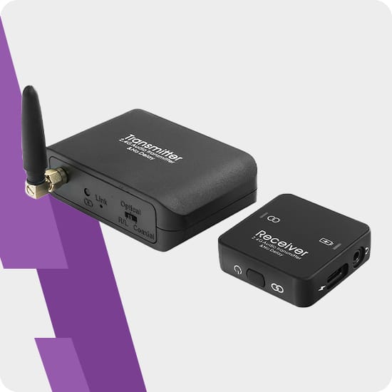 Konwerter HDMI KVM na LAN - RJ45 USB 60m Spacetronik