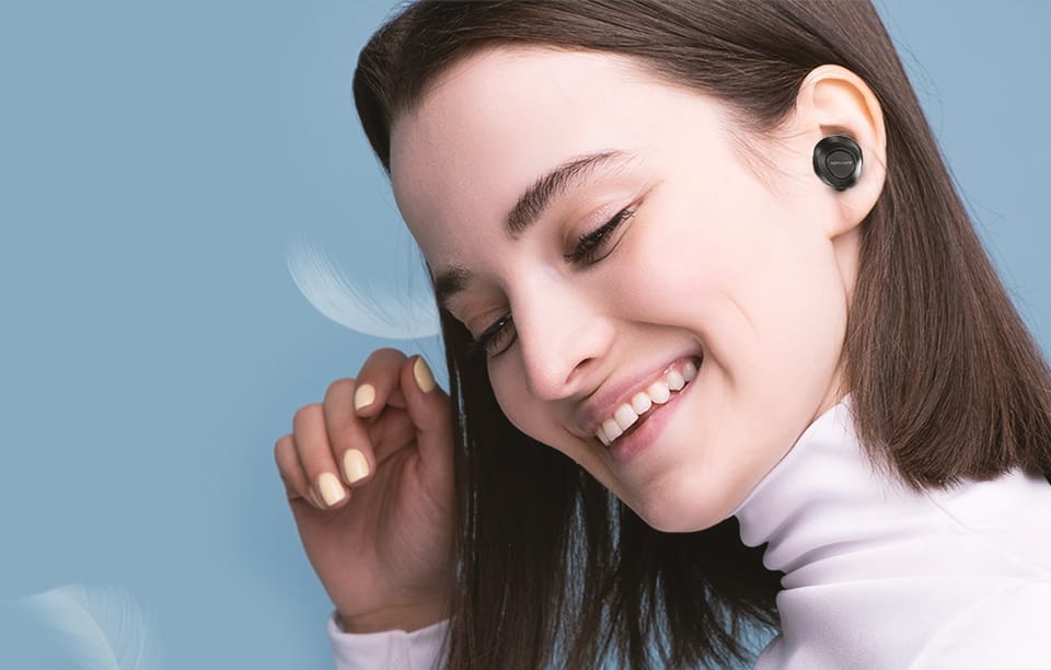 Słuchawki TWS HiFuture OlymBuds 3, Bluetooth 5.3, Czarne