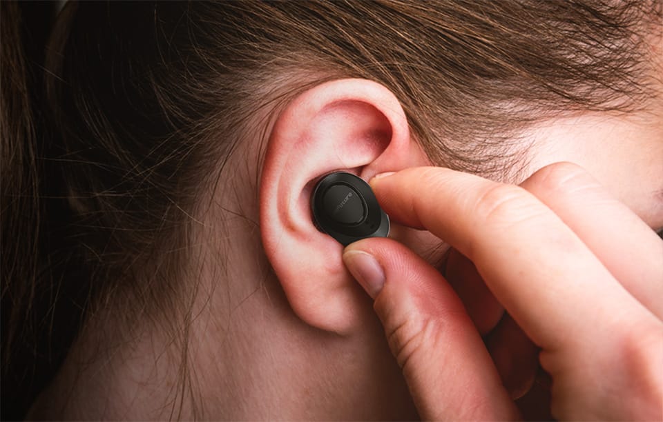 Słuchawki TWS HiFuture OlymBuds 3, Bluetooth 5.3, Czarne