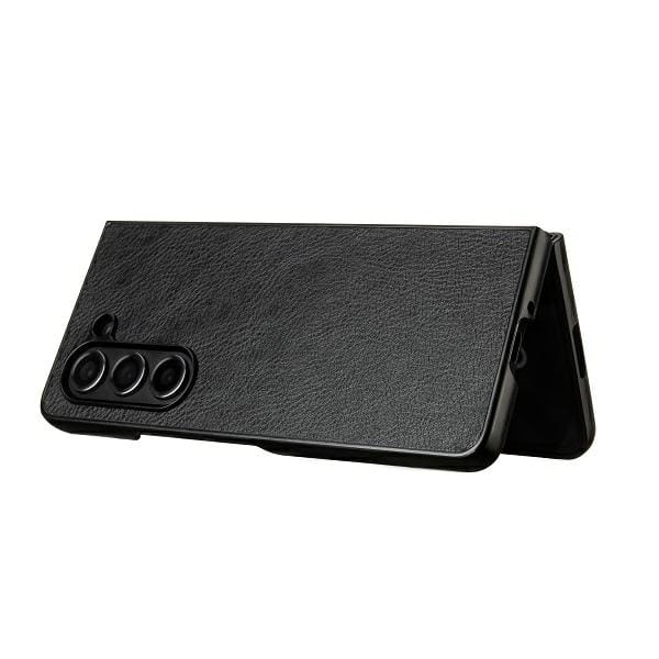 Beline Etui Leather Case Sam Z Flip 6 /  Z Flip7 FE czarny/black