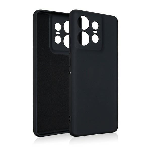 Beline Etui Silicone Motorola Edge 50Pro czarne /black
