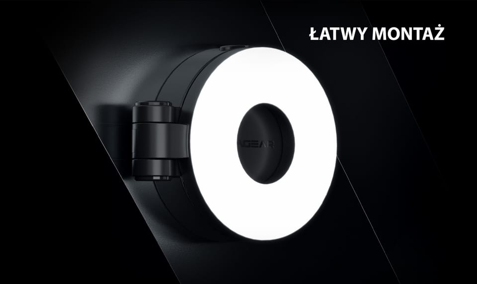 Energea Przenośna lampa LED MagearMagLight czarny/black MagSafe PG-MGLT-BLK