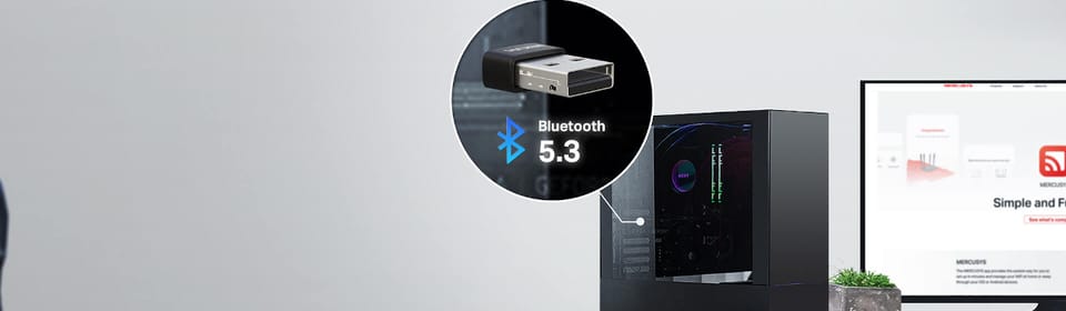 Adapter nano USB Bluetooth 5.3 Mercusys MA530