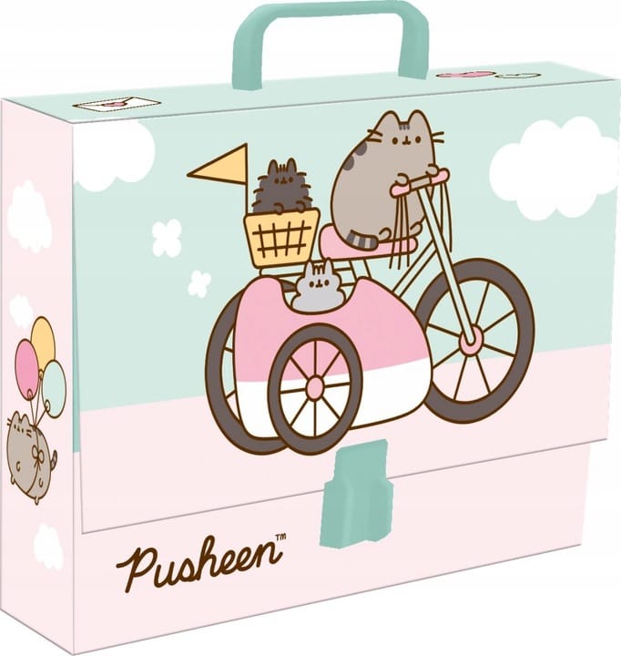 Teczka z rączką XL na prace plastyczne PUSHEEN ST.MAJEWSKI