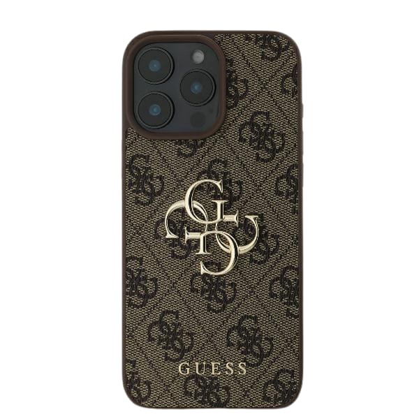 Guess GUHCP16L4GMGBR iPhone 16 Pro 6.3" brązowy/brown hardcase 4G Big Logo