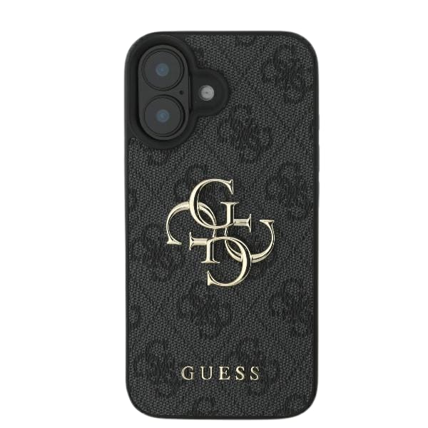 Guess GUHCP16S4GMGGR iPhone 16 6.1" czarny/black hardcase 4G Big Logo