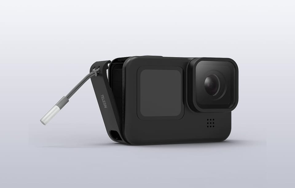 Drzwiczki boczne Telesin do GoPro Hero 9 / Hero 10 / Hero 11 / Hero 12 / Hero 13 GP-CLC-901 (plastikowe)