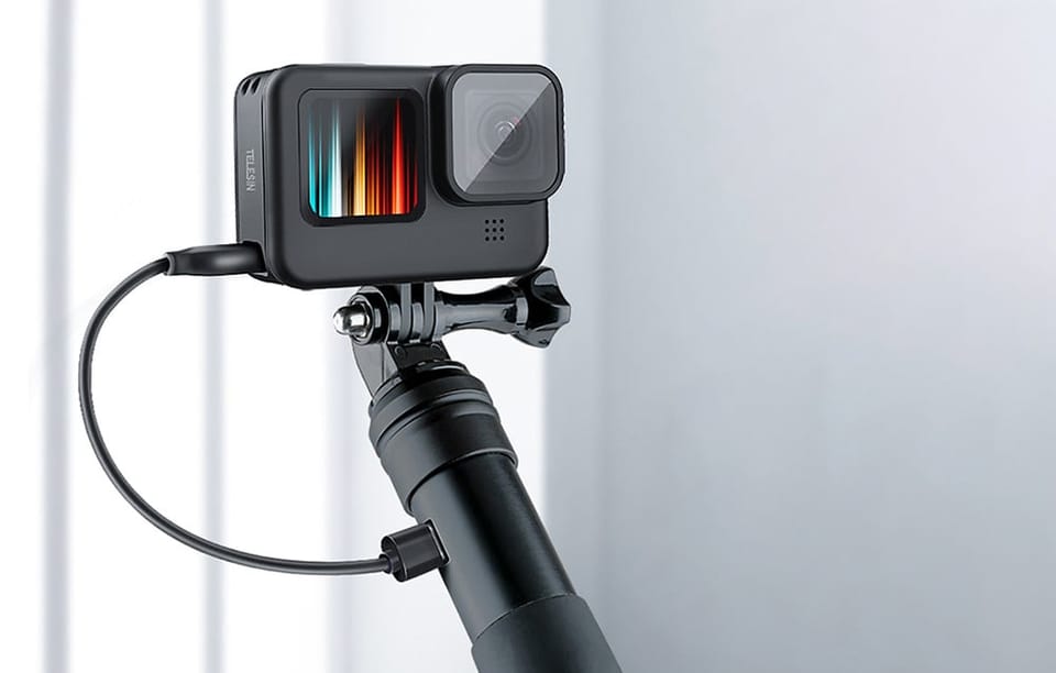 Drzwiczki boczne Telesin do GoPro Hero 9 / Hero 10 / Hero 11 / Hero 12 / Hero 13 GP-CLC-901 (plastikowe)