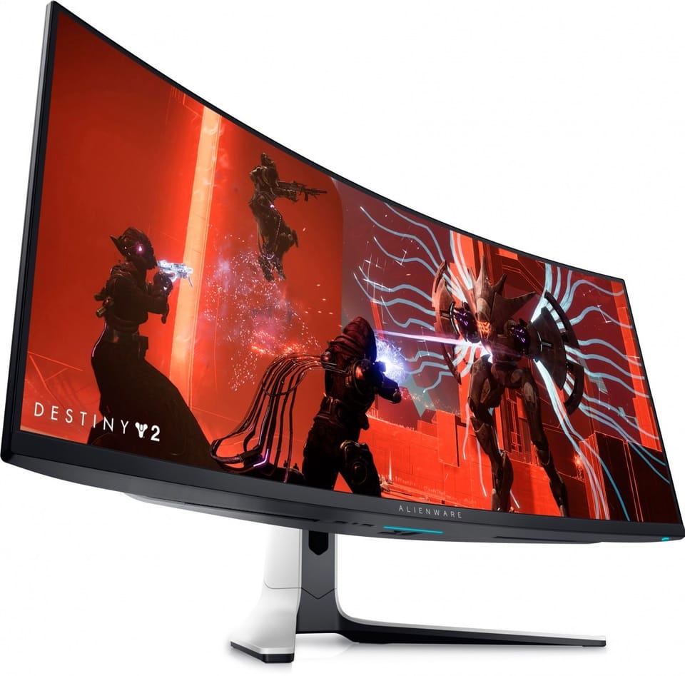 Monitor Alienware AW3423DW 34.1 inches Curved NVIDIA G-Sync Ultimate ...