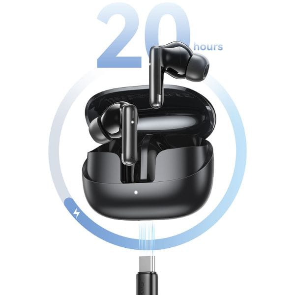 USAMS Słuchawki Bluetooth 5.3 IF27bezprzewodowe douszne biały/white